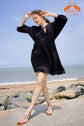 Noir Breeze Cotton Dress