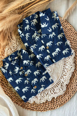 Royal Elephant Blue Shirt