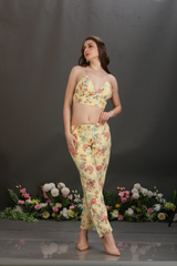 3-Piece Luxe Printed Cotton Co-Ord Set