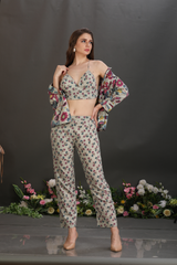 Premium Cotton 3-Piece Printed Ensemble