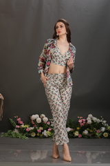 Premium Cotton 3-Piece Printed Ensemble