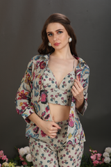 Premium Cotton 3-Piece Printed Ensemble
