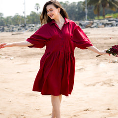 Dark Rose Kaftan Dress