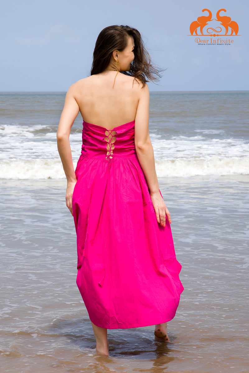 Magenta Muse Tube Dress
