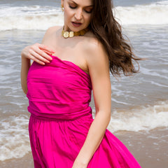 Magenta Muse Tube Dress