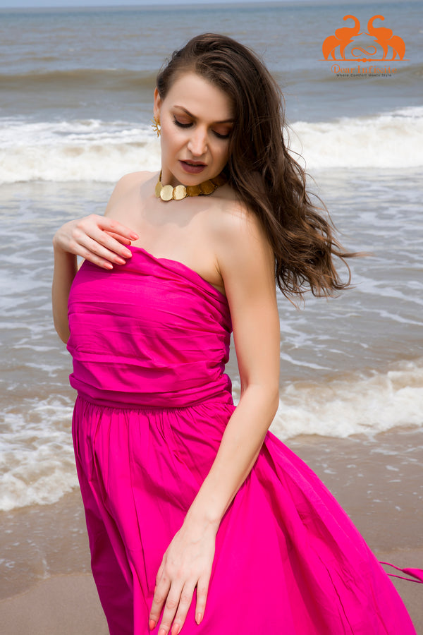 Magenta Muse Tube Dress