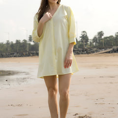 Lemon Sorbet Short Dress