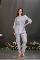 100% Cotton Waist-Fit Luxe Co-Ord Set