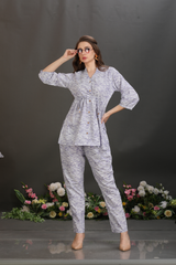 100% Cotton Waist-Fit Luxe Co-Ord Set