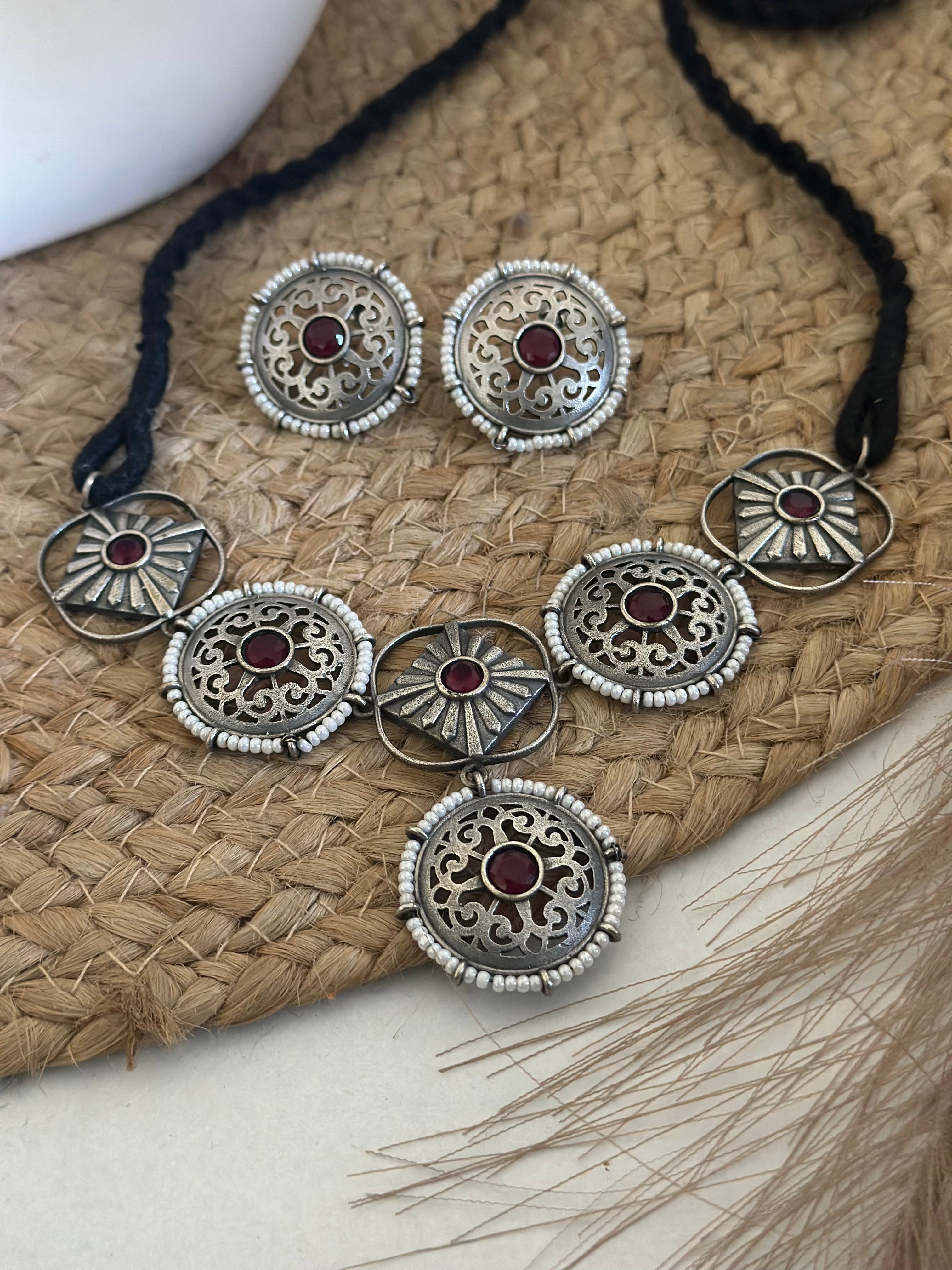 Crimson Royale Choker