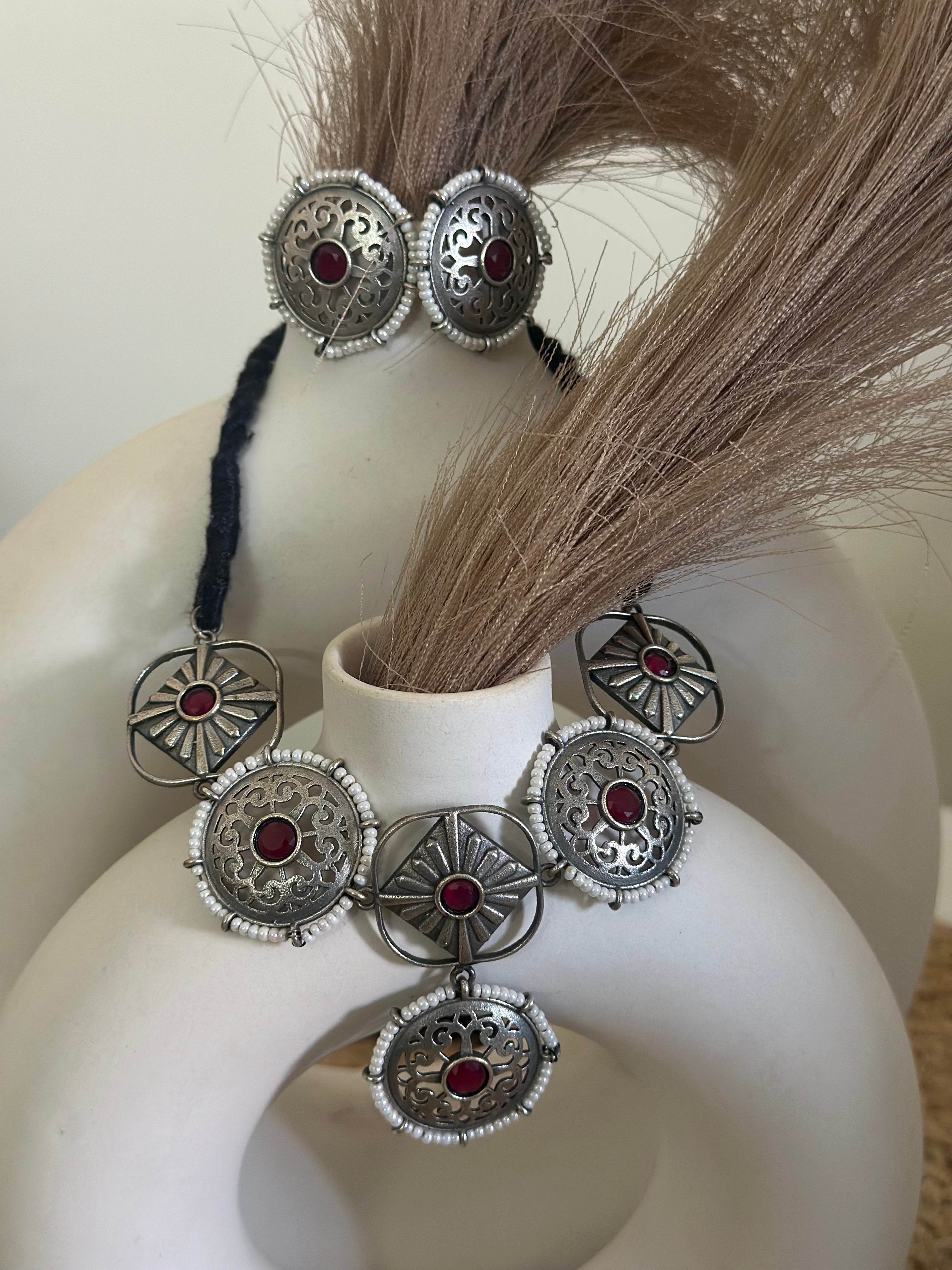 Crimson Royale Choker