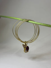 Matte Gold Enigma Bangles
