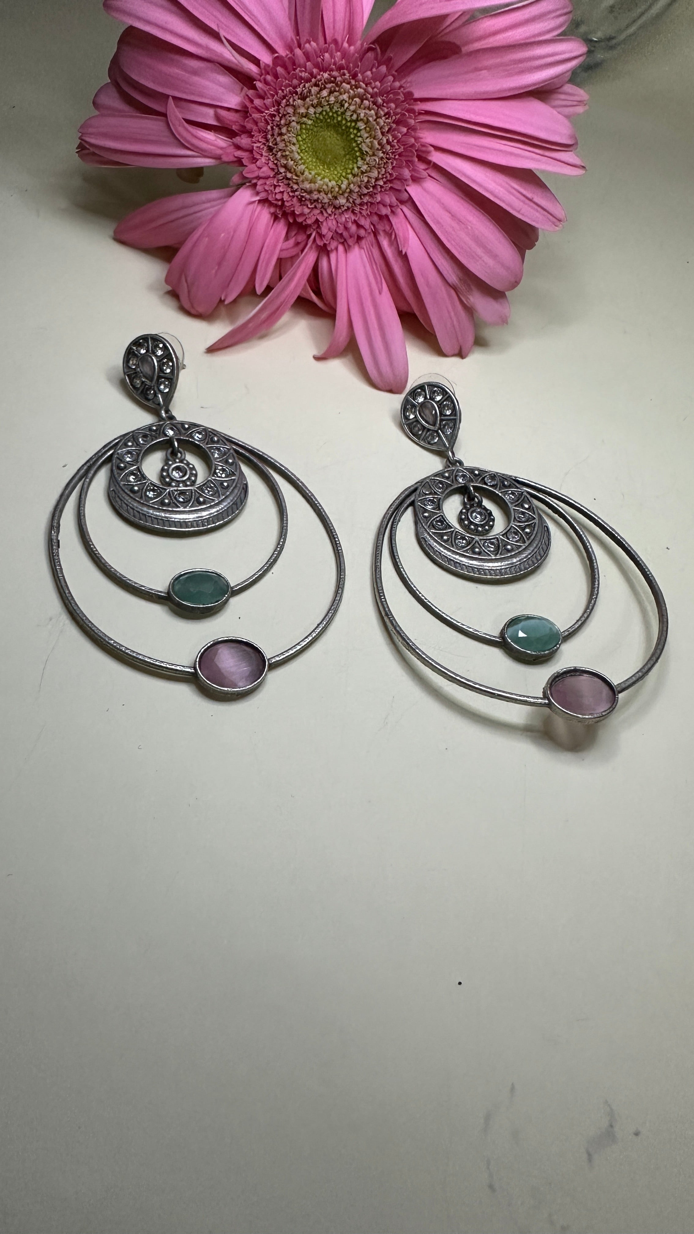 Whimsical Pastel Grandeur Earrings