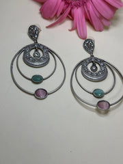 Whimsical Pastel Grandeur Earrings