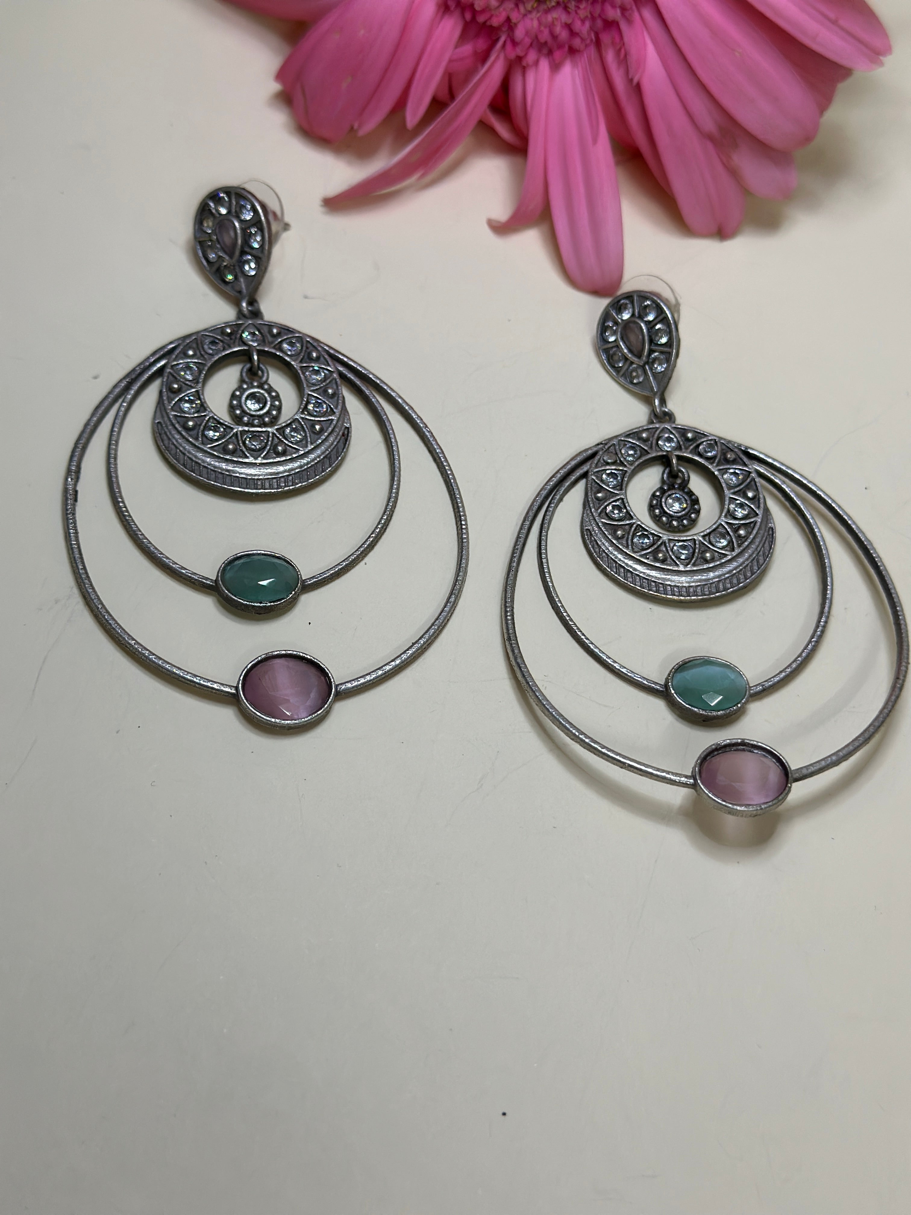 Whimsical Pastel Grandeur Earrings