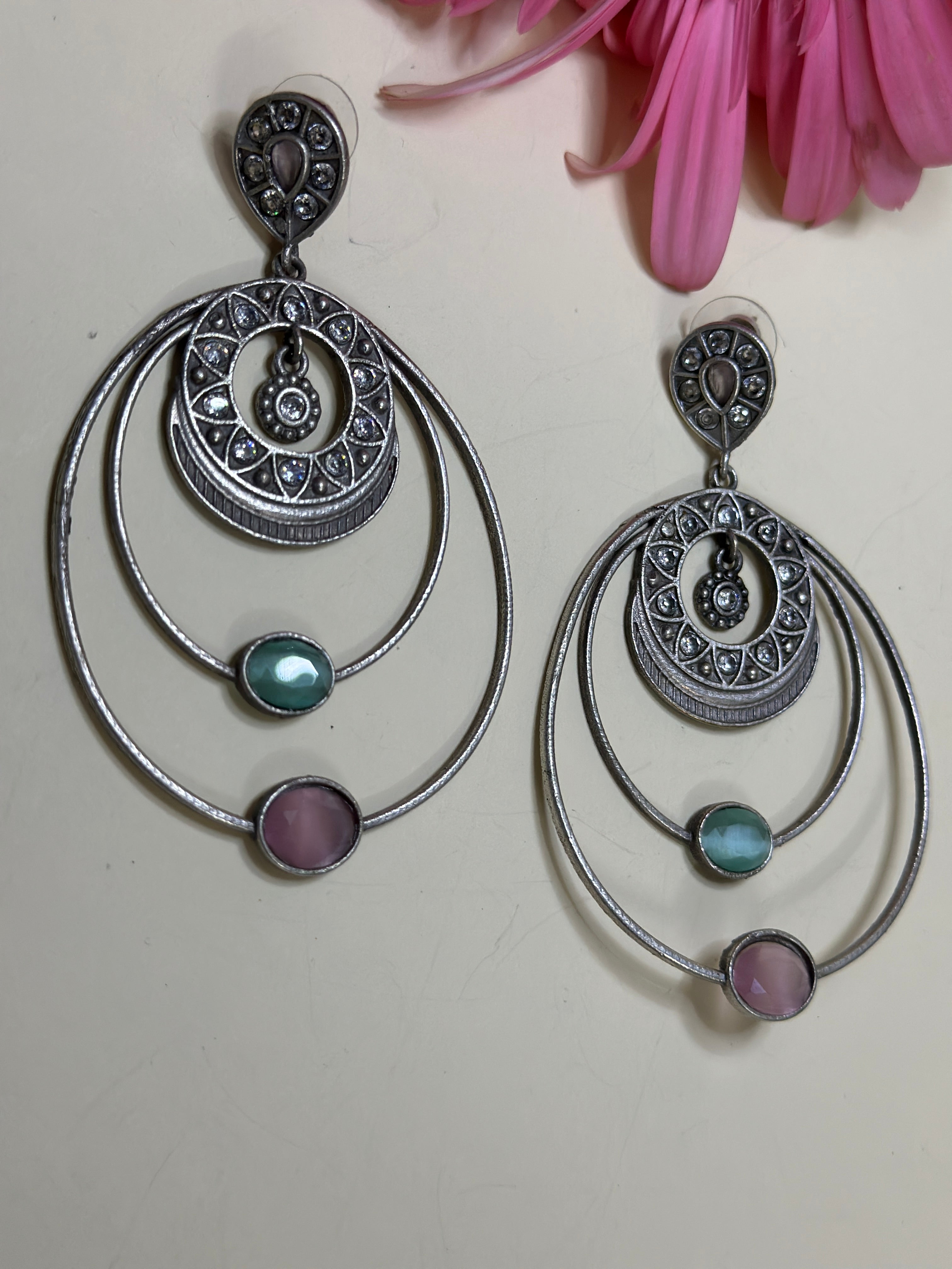 Whimsical Pastel Grandeur Earrings