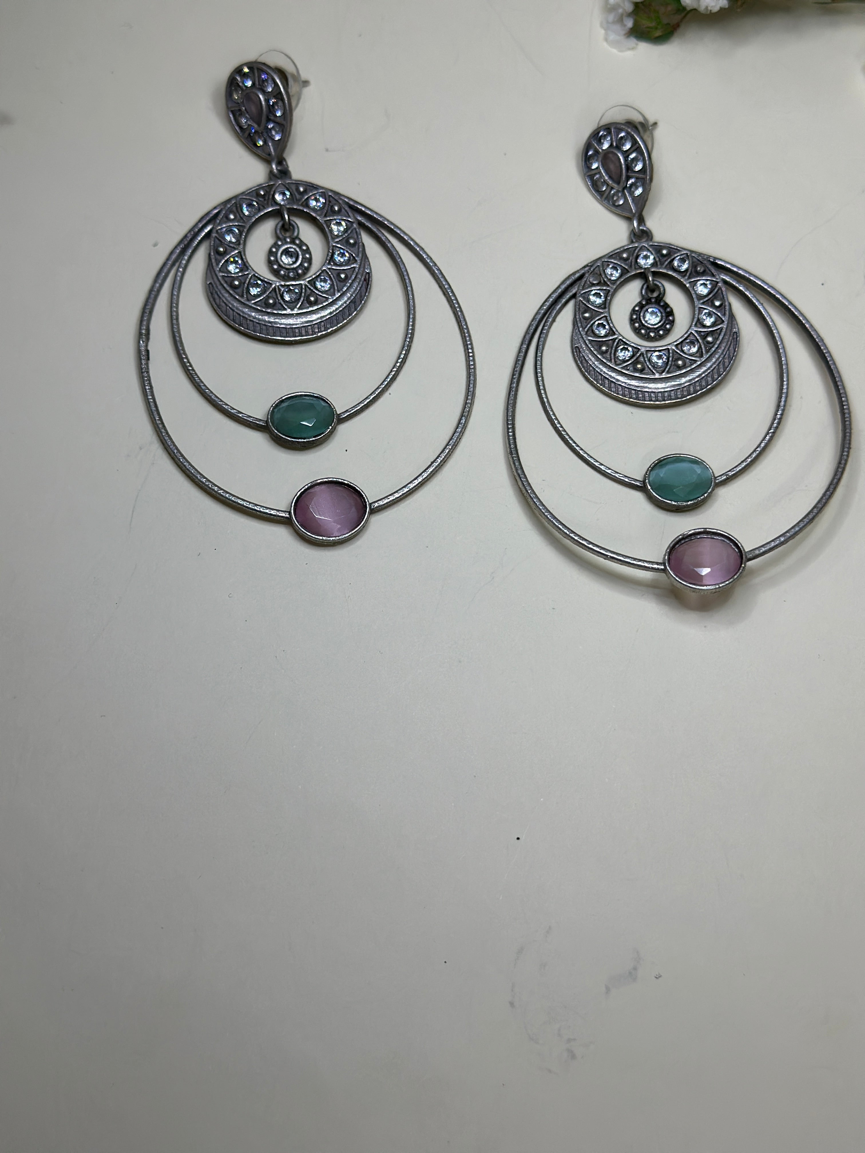 Whimsical Pastel Grandeur Earrings