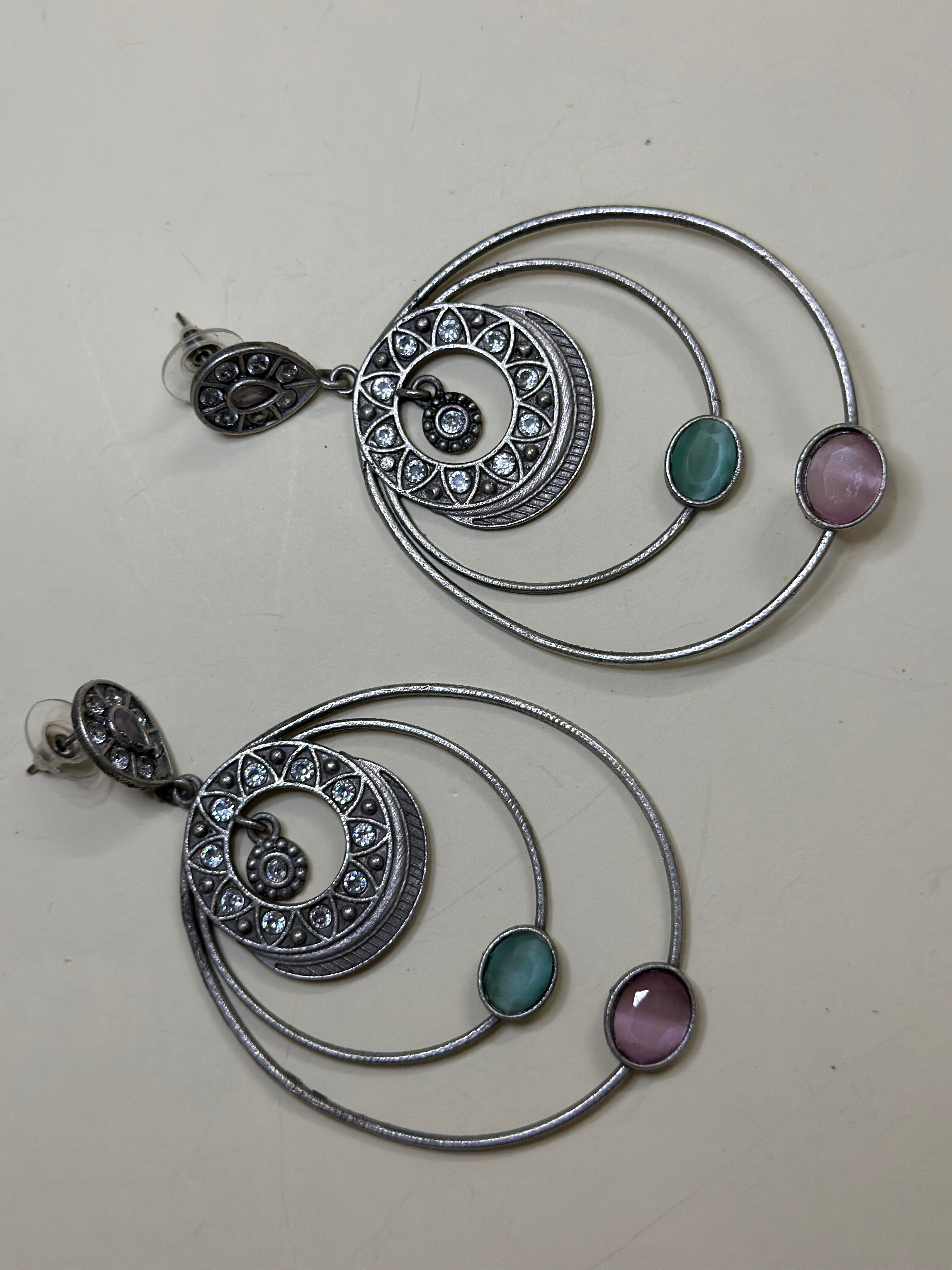 Whimsical Pastel Grandeur Earrings