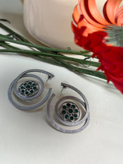 Jade Majesty Round Earrings