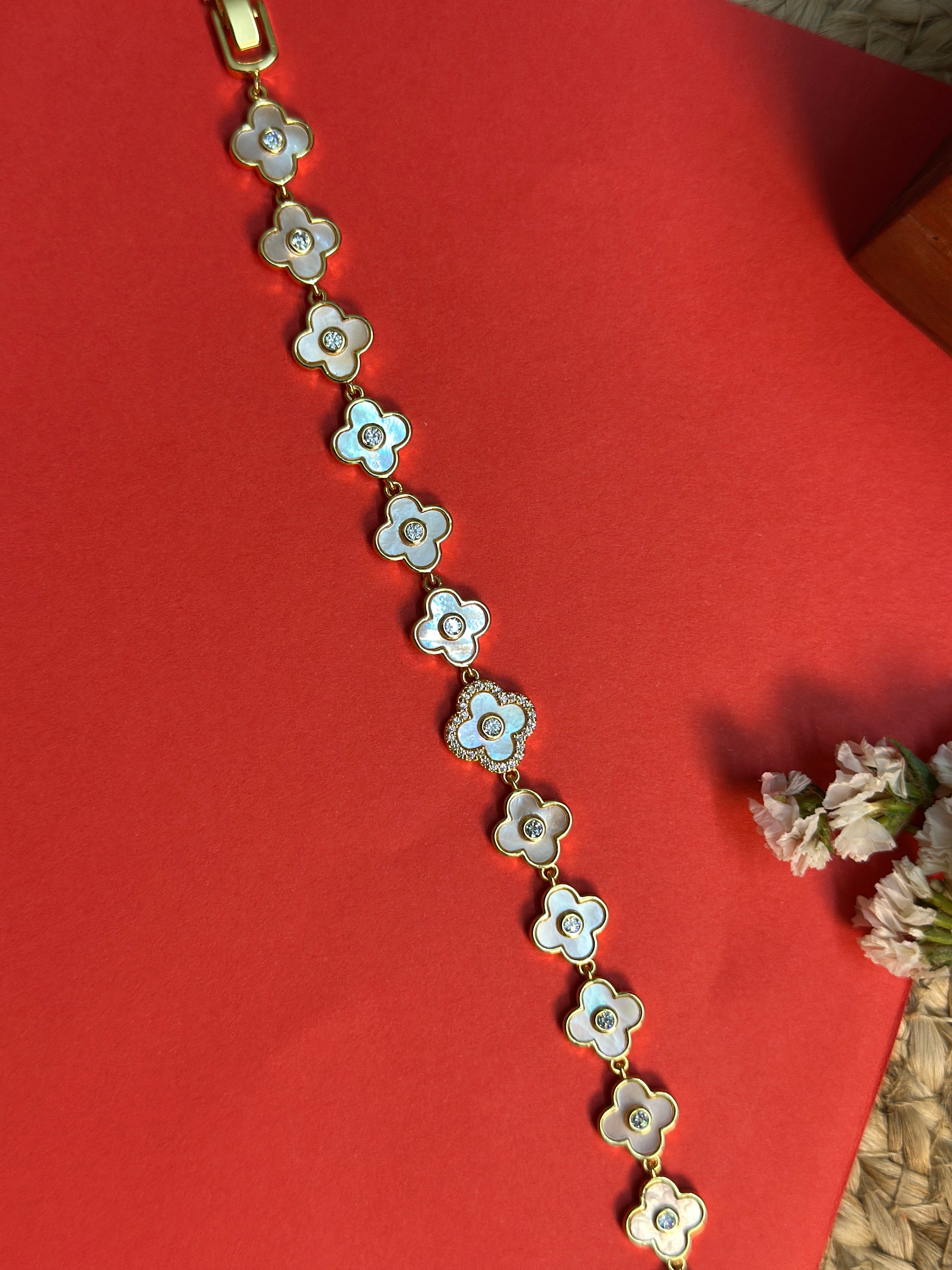 Gilded Charm Elegance Bracelet