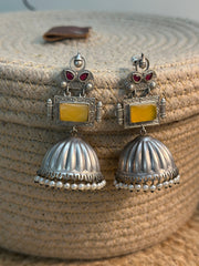 Golden Sunbeam Jhumka