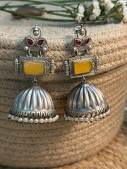 Golden Sunbeam Jhumka