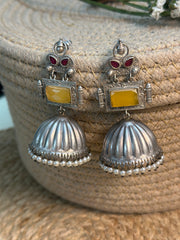 Golden Sunbeam Jhumka