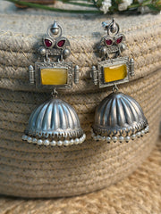 Golden Sunbeam Jhumka
